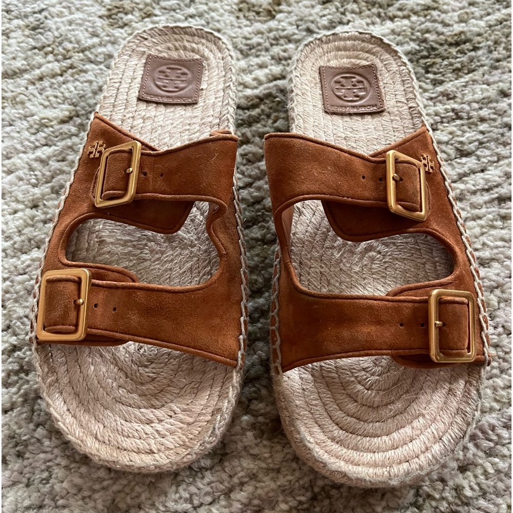 Tory Burch 8 1/2 sandals, adjustable straps
